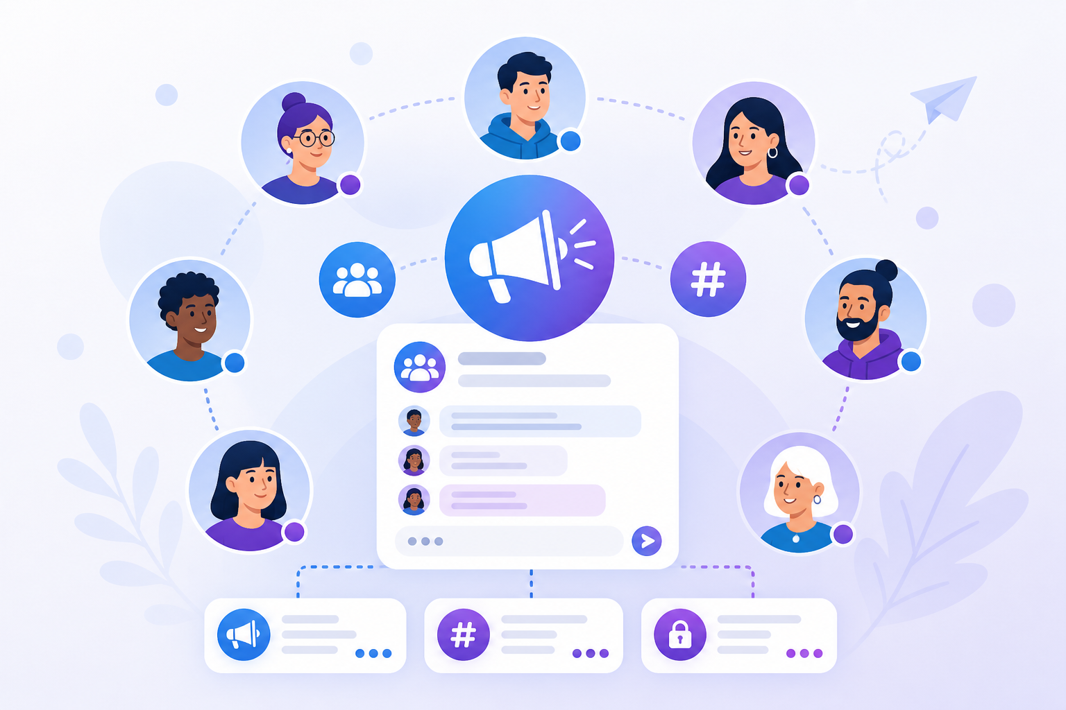 Gruppi e supergruppi Telegram con topic multipli