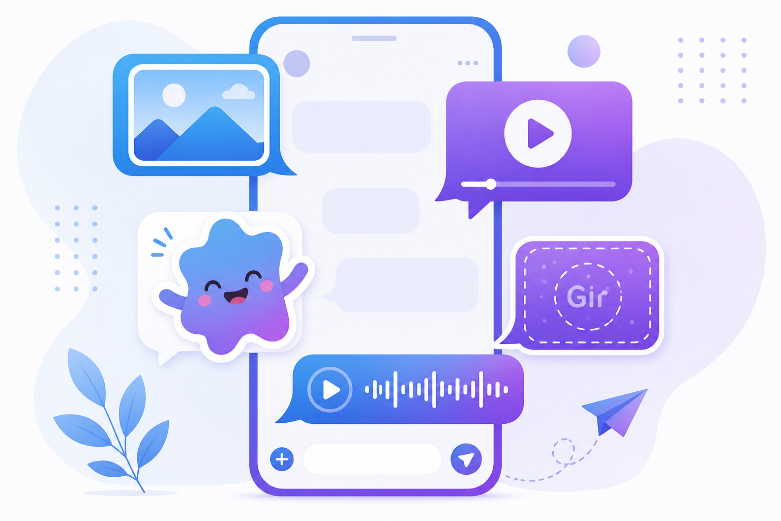 Invio media pesanti su Telegram